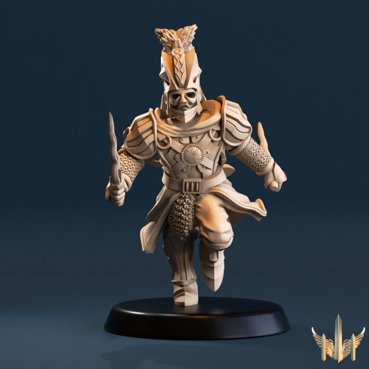 eternal janissary promo 02 triple spire workshop Tabletop Characters & Creatures Fantasy Universe free ottoman warhammer warrior empire rogue thief 3D print model - Mito3D
