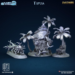 tipua clay cyanide miniatures Tabletop Characters & Creatures Fantasy Universe file printable stl model monster mythology terrain wargames wargaming warhammer miniature tabletop minis wargame hawaii pathfinder tabletopgames tabletopgame tabletopgaming claycyanide 3d print model - Mito3D