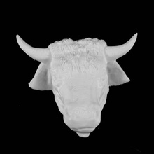 cow head islington museum london scan 3d print model - Mito3D