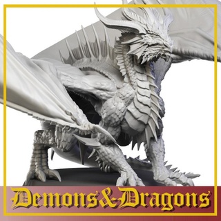 41 vieux dragon mecha usine table personnages créatures fantaisie univers 3d print model - Mito3D