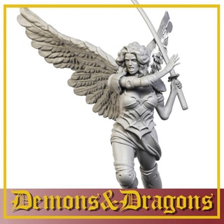 56 war angel mecha factory Tabletop Characters & Creatures Fantasy Universe fantasy soldier 32mm 3d print model - Mito3D