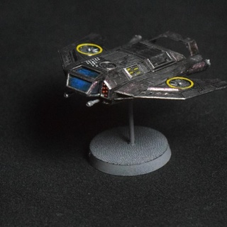 1 270 scale nighthawk scout fighter vertical scenics Tabletop Characters & Creatures Sci-Fi Universe Vehicles Machines space scifi cyberpunk starship x-wing xwing 3d print model - Mito3D