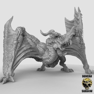 byakhee pre supported duncan shadow Tabletop Characters & Creatures Fantasy Universe horror dungeonsanddragons cthulhu dnd lovecraftian callofcthulhu 3d print model - Mito3D