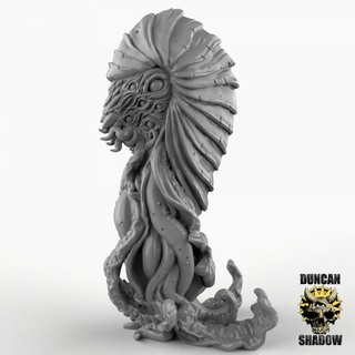 lovecraftian terror deep pre supported duncan shadow Tabletop Characters & Creatures Fantasy Universe demon horror dungeonsanddragons dnd spawn mythos deepone presupported 3d print model - Mito3D