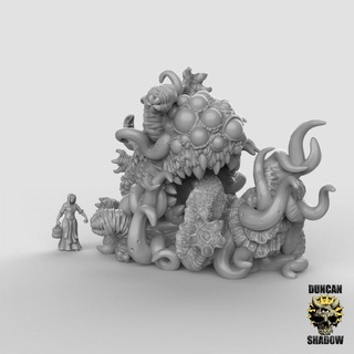Shoggoth ön destekli Duncan gölge masaüstü karakterler yaratıklar fantezi Evren korku Zindanlar Ejderhalar kaos dnd mitos ttrpg önceden desteklenen Aşk ustası 3d print model - Mito3D