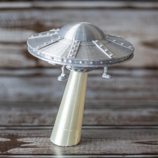 retro alien ufo alext Home & Garden Homeware Ornaments 3d detailed game mini model space toy miniature 3dprint tabletop outerspace flight tinkercad dnd 3d print model - Mito3D