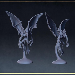 ice mephit roleplaying & miniatures Tabletop Characters Creatures Fantasy Universe creature miniature tabletop frozen dnd frost presupported 3d print model - Mito3D