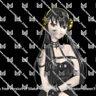 müde schmieden Spion Familie Mandrake Ventilator Kunst Aktion Zahlen Anime Manga weiblich Mädchen Mutter Frauen Attentäter anya 3d print model - Mito3D