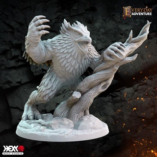 owlbear hexy studio Tabletop Characters & Creatures Fantasy Universe dragons dungeons monster rpg d&d dnd 5e instant encounters 3d print model - Mito3D