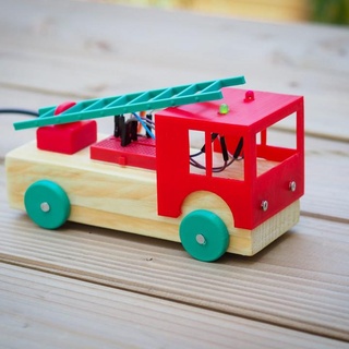 Feu camion mi jouets Jeux jouet Véhicules moteur enfant 3d print model - Mito3D