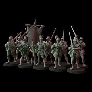montantes fantasy cult miniatures Tabletop Characters & Creatures Fantasy Universe 3d stl 40k wargaming warhammer 3dprinting tabletop warhammer40k frostgrave ageofsigmar aos paintingminiatures freeguild oldworld paintingwarhammer fantasycultminiatures printminiatures wargammerempire warhammeroldworld 3d print model - Mito3D
