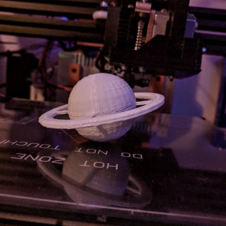 saturn planet toy education space 3D print model - Mito3D