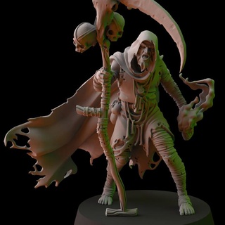 necromancer fantasy cult miniatures Tabletop Characters & Creatures Fantasy Universe 3d stl undead vampire wargaming 3dprinting tabletop zombies anycubic frostgrave paintingminiatures elegoomars darkfantasy paintingwarhammer fantasycultminiatures printminiatures warhammerworld deadwalkers 3d print model - Mito3D