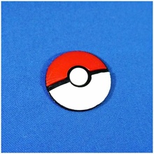 pok ball button fan art pokemon cosplay pokemongo 3d print model - Mito3D