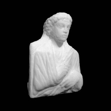 funerary bust man hermitage museum st petersburg scan 3d print model - Mito3D