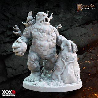 clay mud golem hexy studio  Tabletop Tabletop Characters & Creatures Fantasy Universe Tabletop Tabletop Characters & Creatures forest rpg dnd 32mm dungeons dragons construct 5e instant encounters artifacal  3d print model - Mito3D