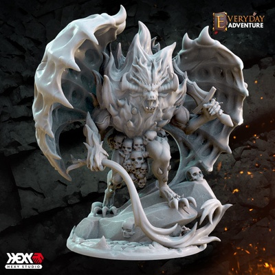 3d imprimable balor by hexy studio table personnages créatures fantaisie univers démon créature épique monstre rpg mal donjons dragons dnd 32mm 5e rencontres instantanées 3d print model - Mito3D