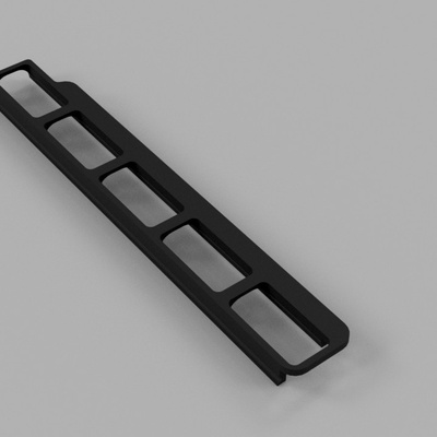 3d printable t1 backplate cover - 2 slot slotted by jezrien spare parts computers & electronics 3d print model - Mito3D