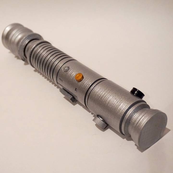 ki-adi mundi's lightsaber props & cosplay starwars ki-adimundi 3D print model - Mito3D