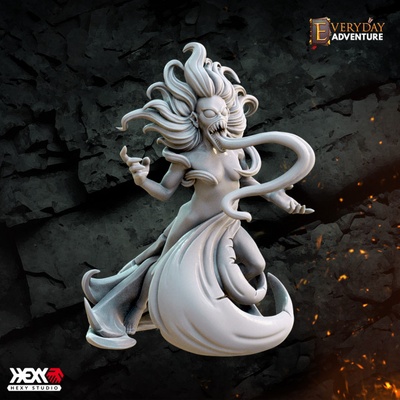 3d printable banshee by hexy studio tabletop characters & creatures fantasy universe 3d print model - Mito3D