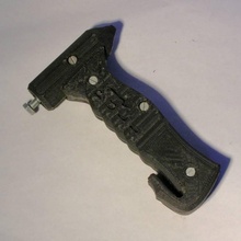 salvamento rescate martillo hammerglassbreaker 3d print model - Mito3D