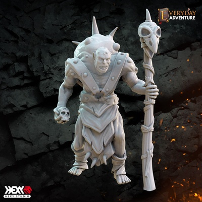 3d imprimable fomorien mage by hexy studio table personnages créatures fantaisie univers 3d print model - Mito3D
