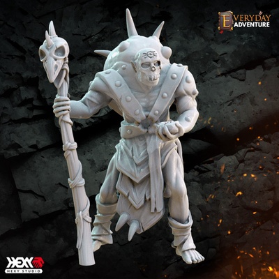 3d imprimable fomorien mage 3 by hexy studio table personnages créatures fantaisie univers 3d print model - Mito3D
