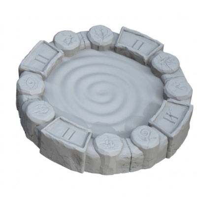 3d printable fantasy football number ii dungeon portal by moonshine miniatures tabletop terrain 3d print model - Mito3D