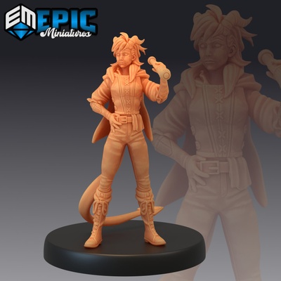 3d printable tiefling seafarer human devil hybrid evil lord ruthless trickster by epic-miniatures 3d print model - Mito3D