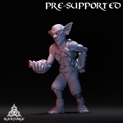 3d printable classic goblin - traitor by runeforge studios tabletop characters & creatures fantasy universe 3d print model - Mito3D