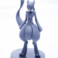 mewtwo figure fan art 3d print model - Mito3D
