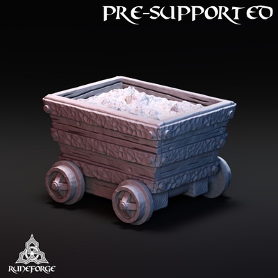 3d imprimable paysage chariot by runeforge studios table terrain fantaisie 3d print model - Mito3D