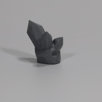 3d stampabile scenario cristallo grappolo by runeforge studi tavolo terreno fantasia 3d print model - Mito3D