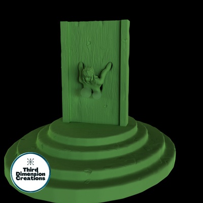 3d printable tortured woman in stocks by stephen beck tabletop nsfw characters & creatures fantasy universe 3d print model - Mito3D