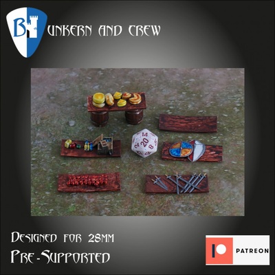 3d printable market items peasant by kenneth kruse s rensen tabletop terrain fantasy 3d print model - Mito3D