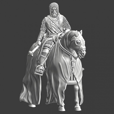3d printable duke of slesvig - valdemar by northern crusades miniatures tabletop characters & creatures historical universe 3d print model - Mito3D
