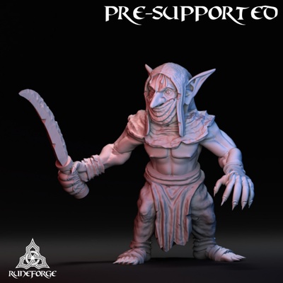 3d printable redcap goblin by runeforge studios tabletop characters & creatures fantasy universe 3d print model - Mito3D