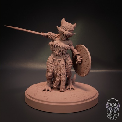 3d printable enraged ramshackle kobold by jigglystix tabletop characters & creatures fantasy universe 3d print model - Mito3D