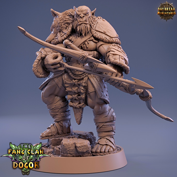 3d printable senteis problaa - fang clan of dogor by daybreak miniatures 3D print model - Mito3D
