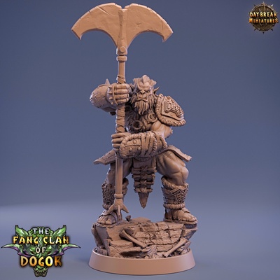 3d printable v4 - fang clan of dogor by daybreak miniatures 3d print model - Mito3D