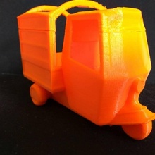 belin ape giochi giocattoli auto moto giocattolo tavolo piaggioape piaggio piaggiovespa trike 3d print model - Mito3D