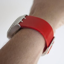 nuance d'ironie chrono bracelet gadgets l'électronique sangle regarder swatch ironychrono 3d print model - Mito3D