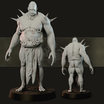 3d printable three tiny by realsteone miniatures tabletop characters & creatures sci-fi universe 3d print model - Mito3D