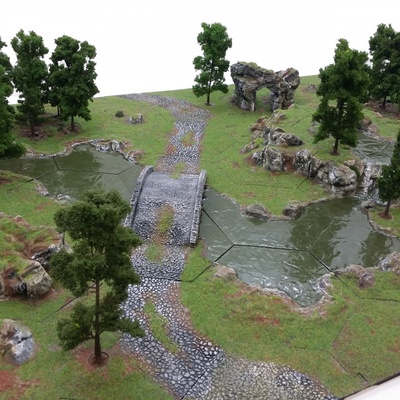 3d imprimable mgb rivières lacs by rg chapelle table terrain fantaisie 3d print model - Mito3D