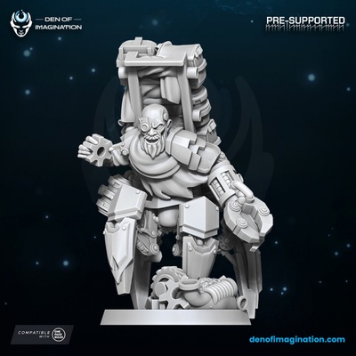 3d printable prison planet - scavenger by den of imagination tabletop characters & creatures sci-fi universe 3d print model - Mito3D