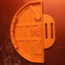 pax west badge holder fan art pennyarcade badgeholder paxwest 3d print model - Mito3D
