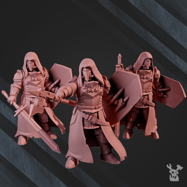 3d imprimible dawnguard luz sol cruzados x3 by dakkadakka tienda mesa caracteres criaturas sci fi universo 3D print model - Mito3D