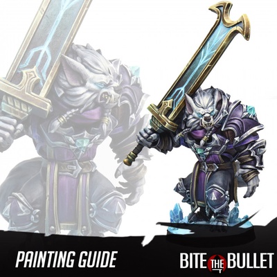 3d printable pdf painting guide white fang worgen warrior by bite bullet education art plastic tools 3d print model - Mito3D