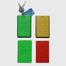 pokemon pikachu titulaire carte crédit bus porte cartes clés mode accessoires pokemongo 3d print model - Mito3D