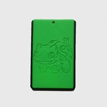 pokemon bulbasaur titular tarjeta crédito bus caja llavero moda accesorios 3d print model - Mito3D